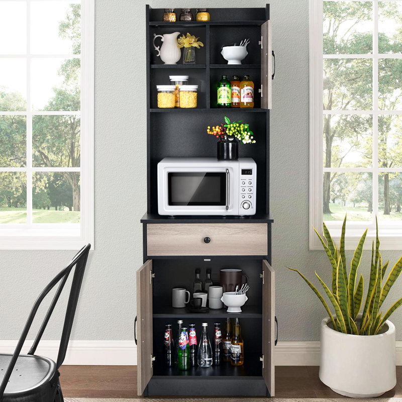 Ebern Designs Cirra 24" Kitchen Pantry Wayfair